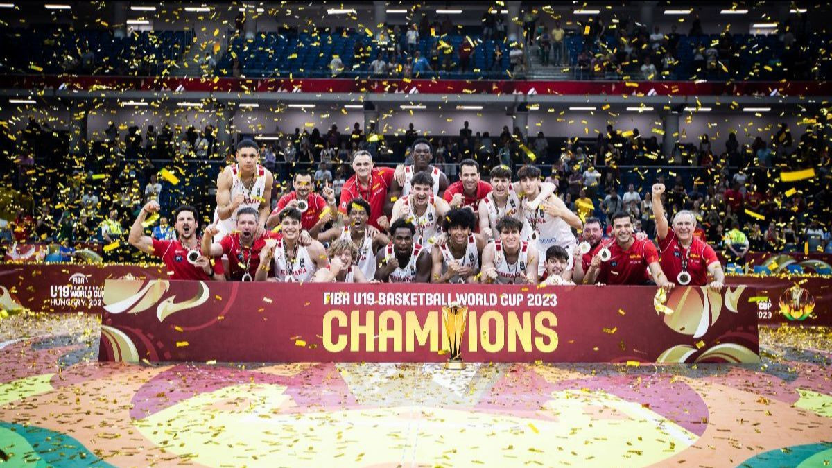 Spain triumphed 73-69 in overtime for their seventh win of the men's FIBA Under-19 Basketball World Cup ©fiba.basketball