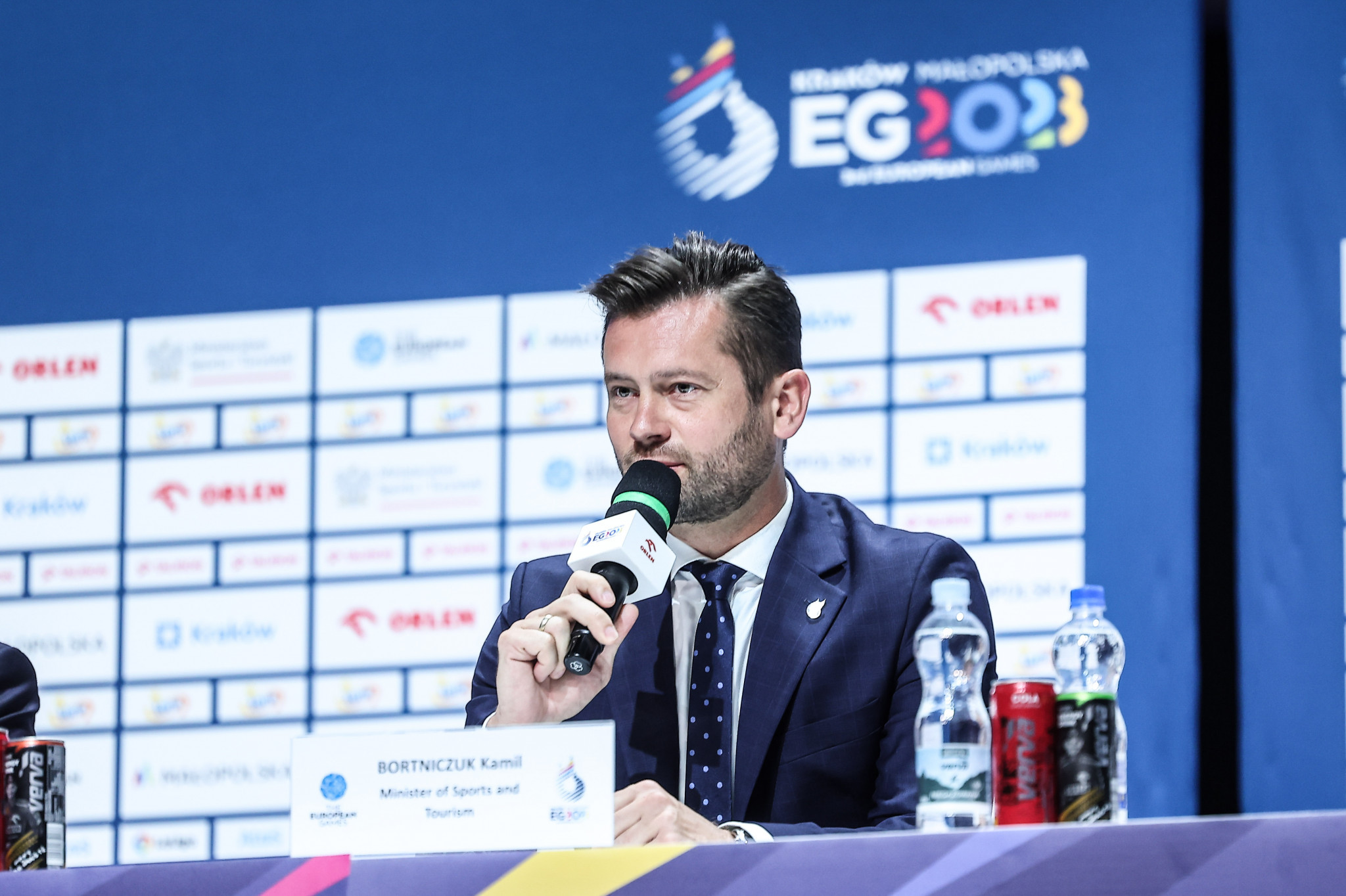 Kamil Bortniczuk, Poland's Minister of Sports and Tourism, praised the steadfastness shown in banning Russian and Belarusian athletes from the recently concluded Kraków-Małopolska 2023 European Games ©Kraków-Małopolska 2023