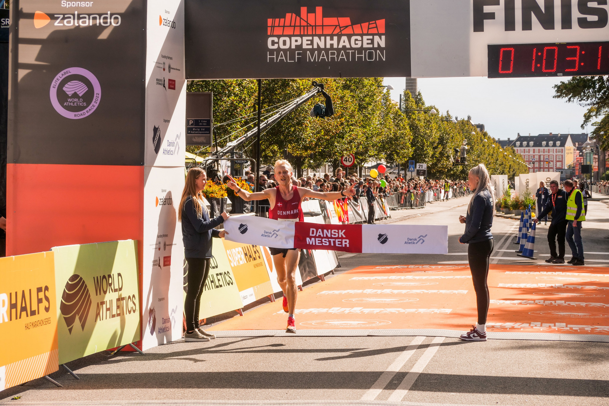 This year's CPH Half is sold out after 25,000 people registered to participate ©CPH Half