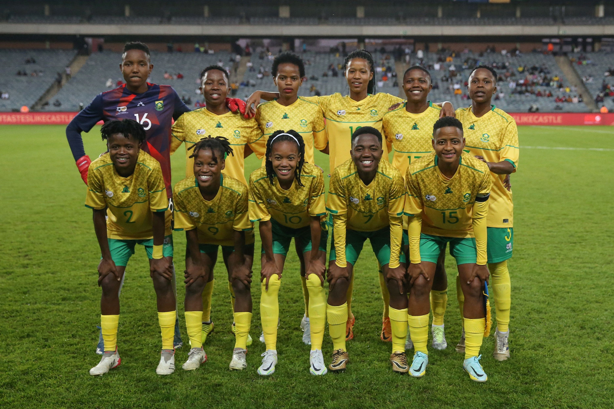 South Africa's players, that are due to travel to the FIFA Women's World Cup in Australia and New Zealand, refused to play against Botswana ©Getty Images