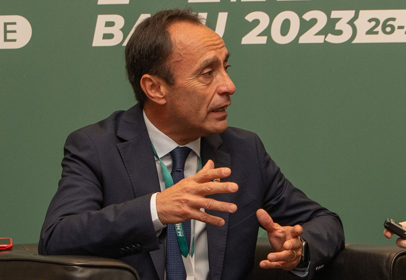 Chilean Sports Minister Jaime Pizarro says staging the the 2030 FIFA World Cup would be a "dream" ©MINEPS VII