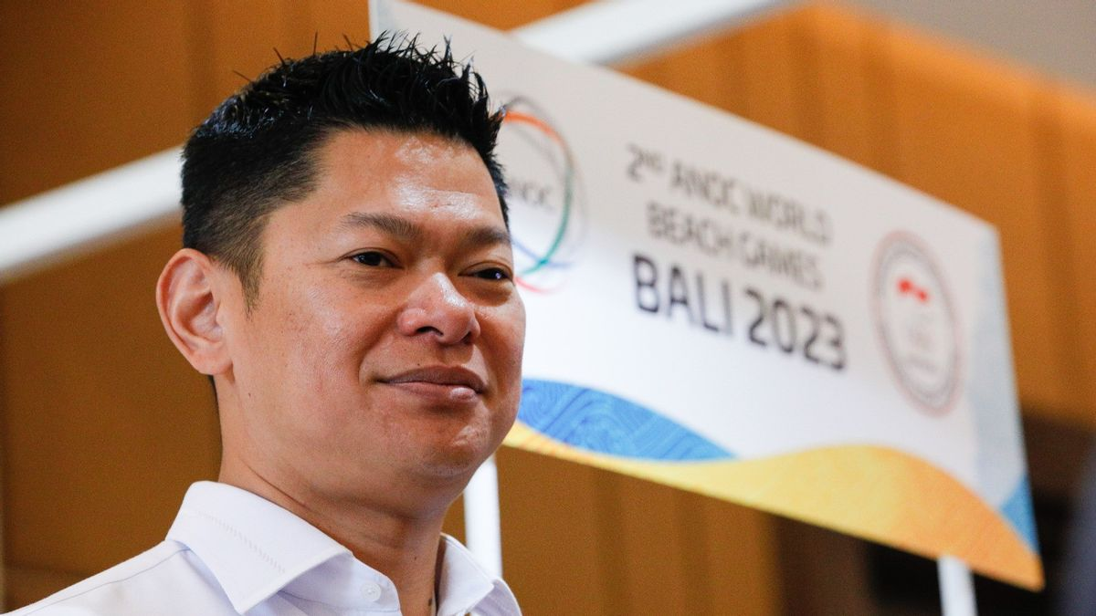 Indonesian Olympic Committee President Raja Sapta Oktohari admitted last month that they were still trying to get the Government to release funding for the World Beach Games ©KOI