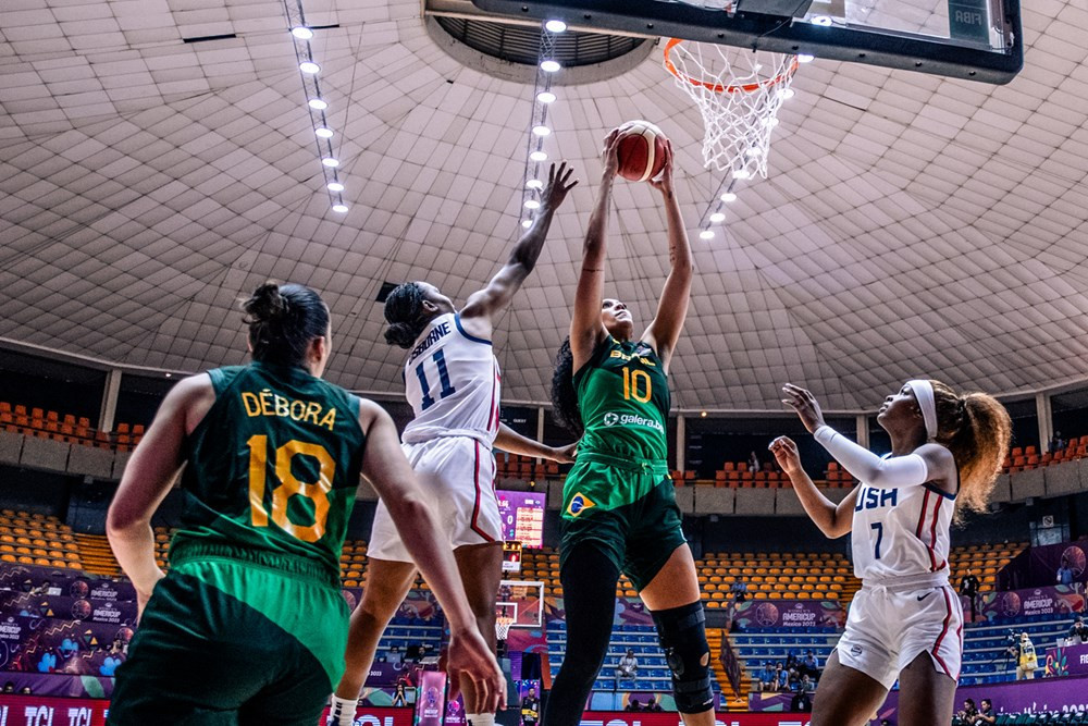 Brazil inflict shock defeat on two-time defending champions US at FIBA Women's AmeriCup