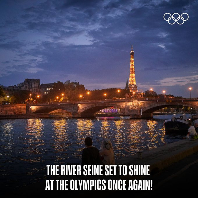The River Seine is set to be used for marathon swimming, triathlon and Paratriathlon at Paris 2024 ©IOC