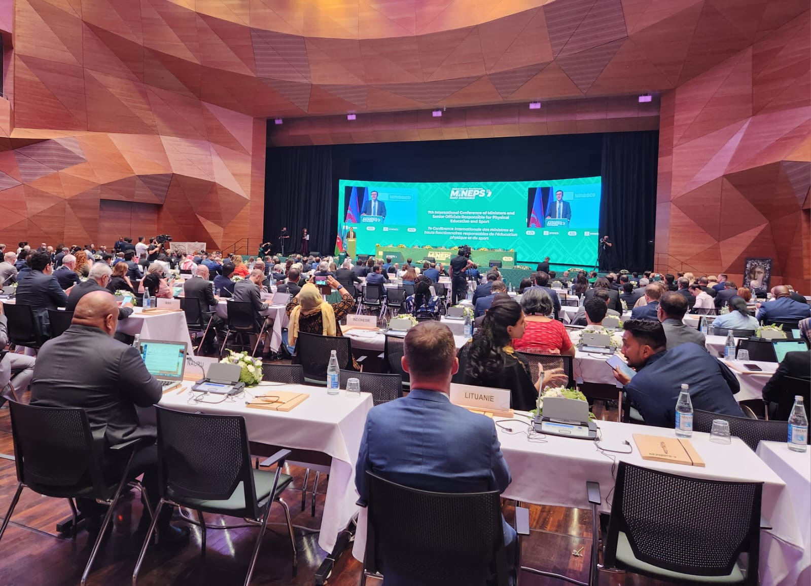 MINEPS welcomed 50 Ministers and 540 representatives from 124 countries and organisations around the world ©FISU