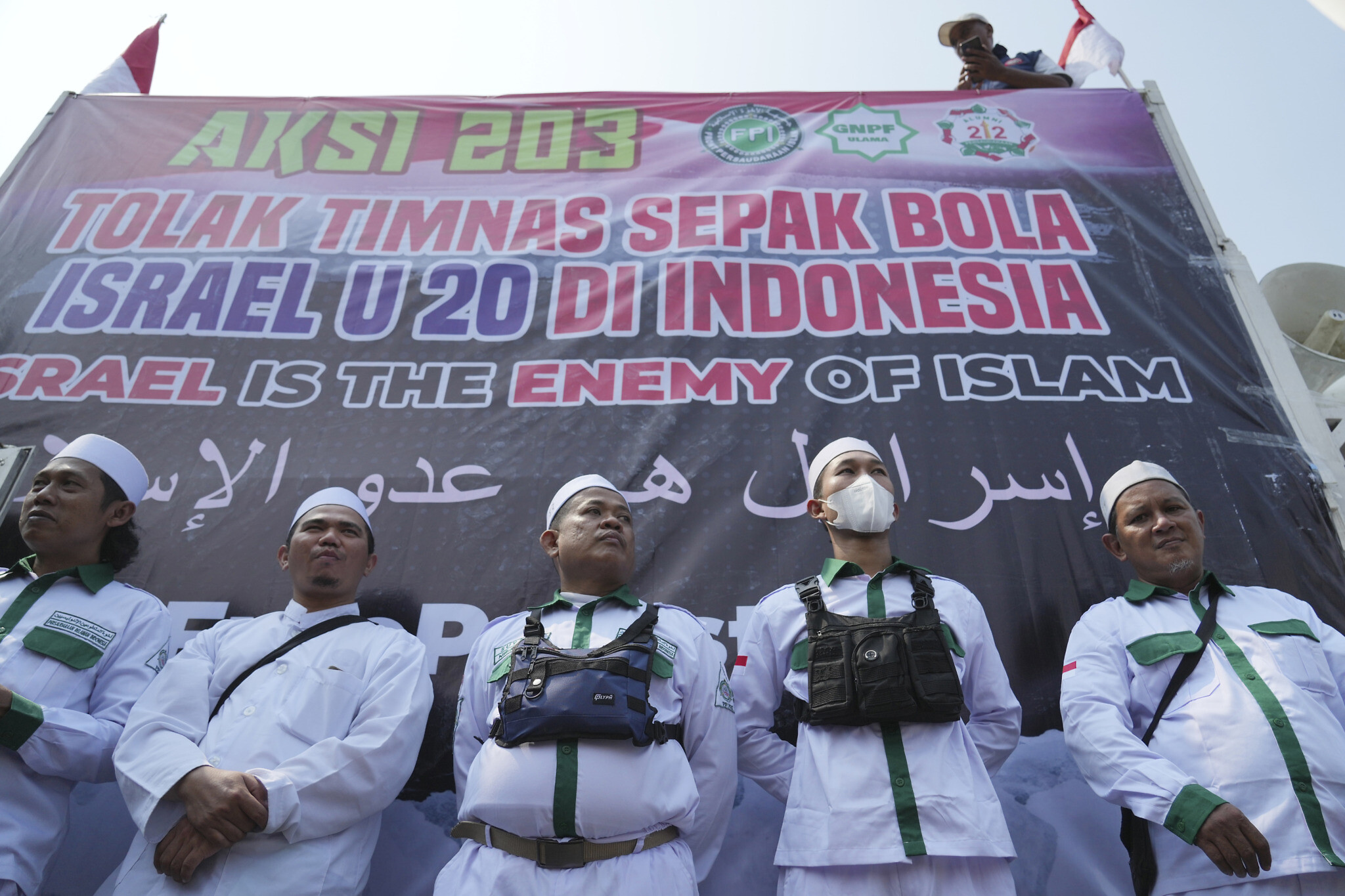 This year's FIFA Under-20 World Cup had been taken away from Indonesia after widespread protests about the participation of Israel ©Getty Images