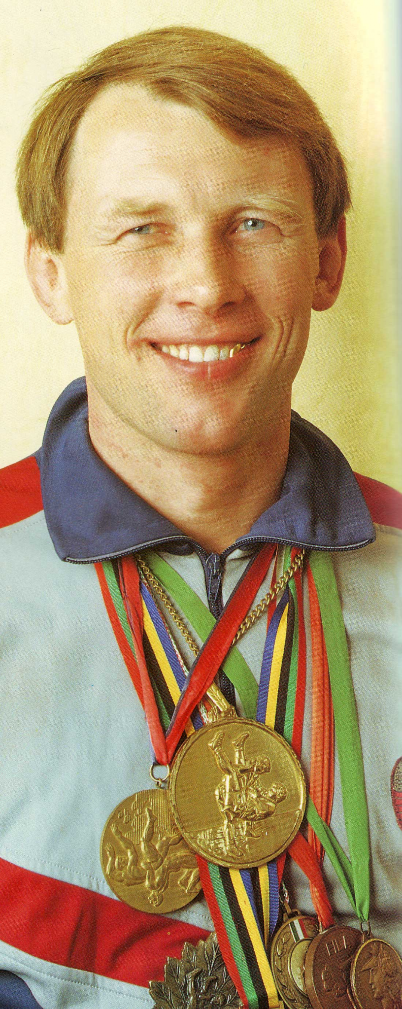 Nikolai Baranov won three World Championships gold medals in the 74 kilograms category ©All-Russian Sambo Federation