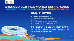 "University Sports: Embracing a Colourful World" has been announced as the theme for this year's FISU World Conference in Chengdu ©FISU World Conference
