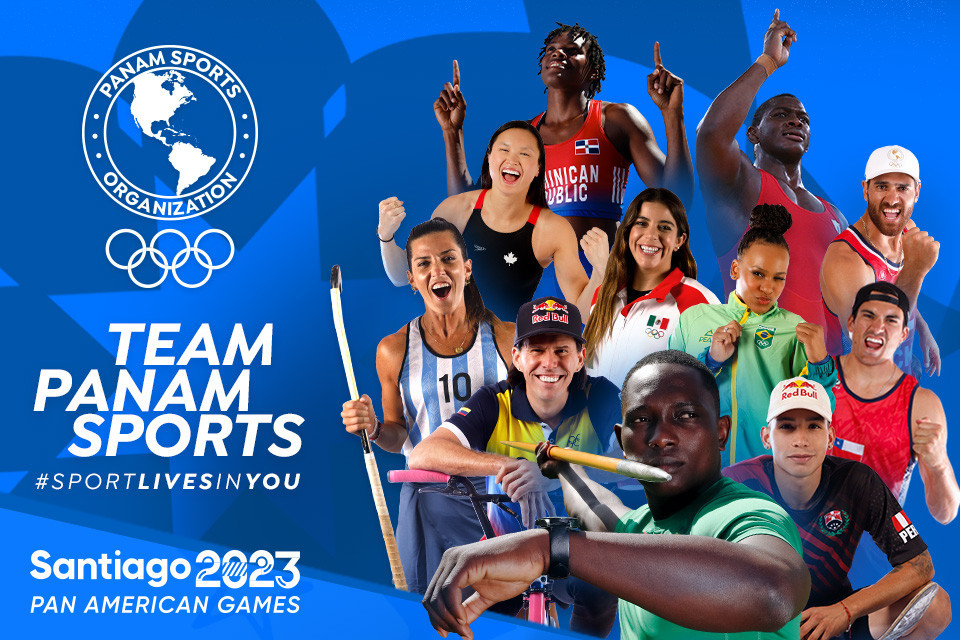 Panam Sports unveils team of 11 star athletes as ambassadors for Santiago 2023
