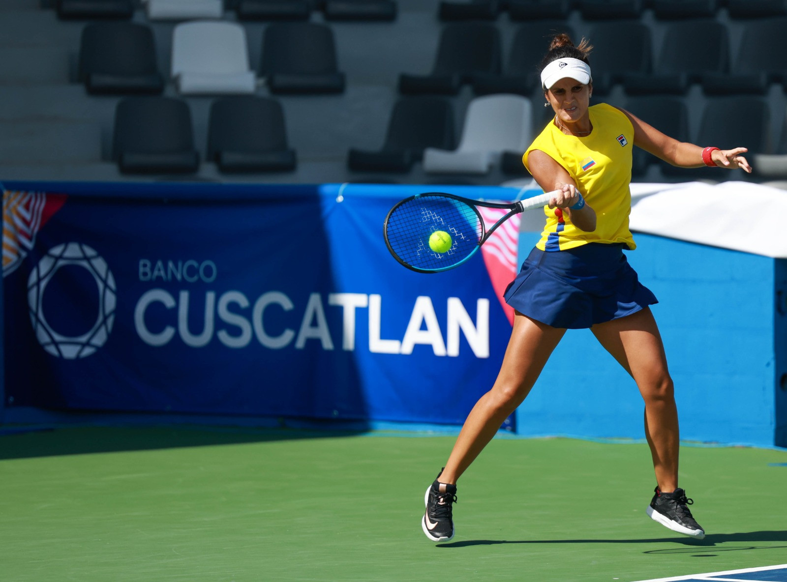 Colombia beat Mexico for the San Salvador 2023 women's nations cup tennis gold ©San Salvador 2023