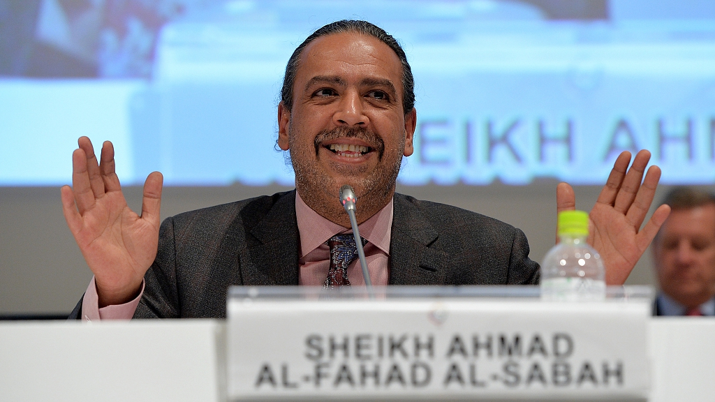 The arrival of Sheikh Ahmad Al-Fahad Al-Sabah to support his younger brother to replace him as OCA President, despite warnings from the IOC, was seen as crucial in the final vote ©ANOC