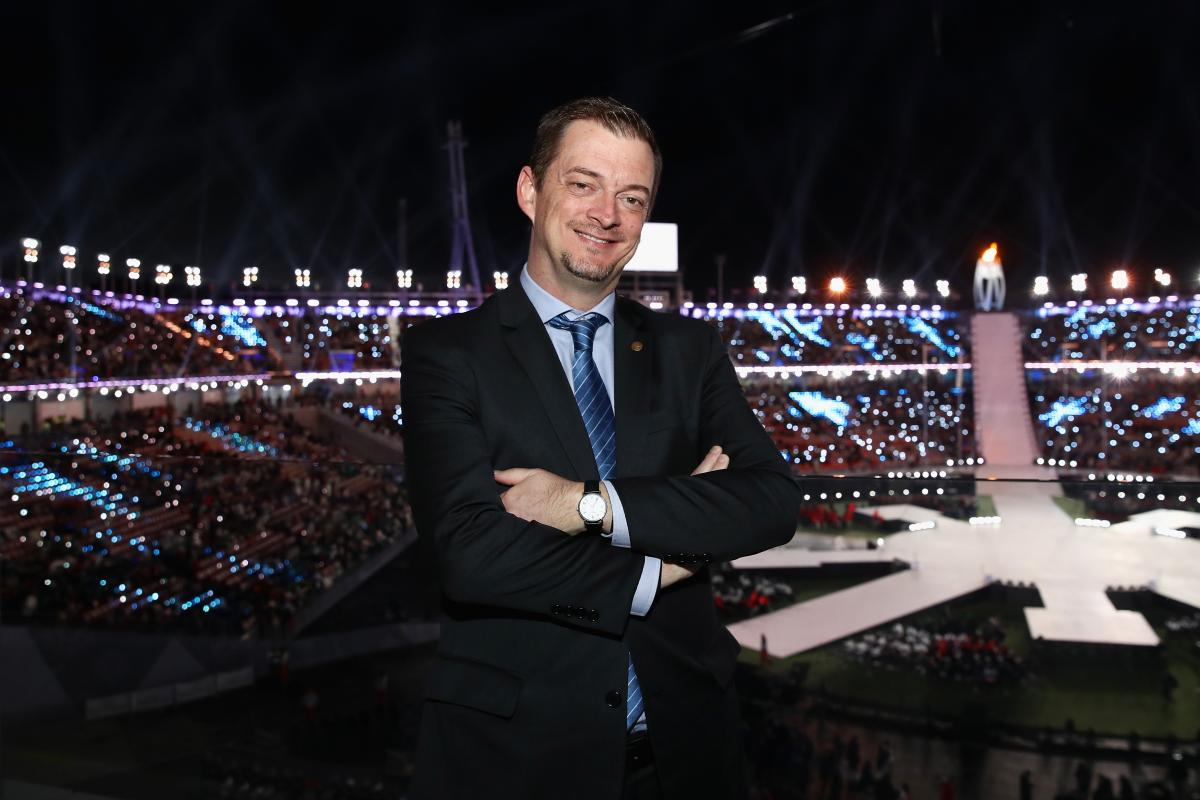 IPC President Andrew Parsons has tied his organisation's marketing future to the IOC's TOP programme but appears to be trying to find a loophole to exploit the potential of the Paralympic Movement ©IPC