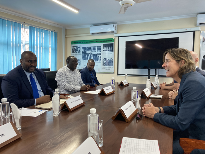 Tanzania Olympic Committee meets delegation from UK Sport
