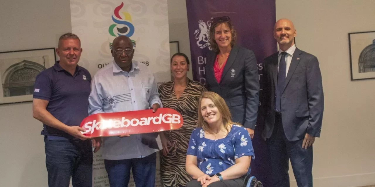 A skateboarding partnership was signed between bodies in Tanzania and Britain during the meetings ©TOC