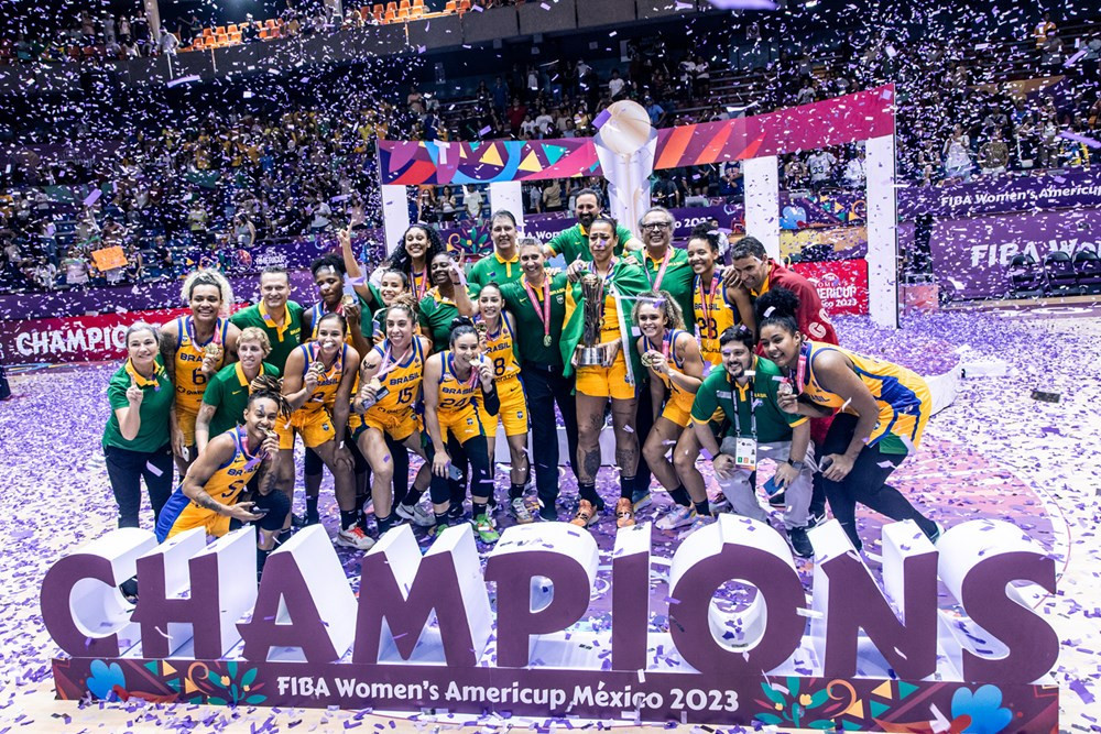 Brazil deny Olympic and World Cup champions US to secure record sixth FIBA Women's AmeriCup title 