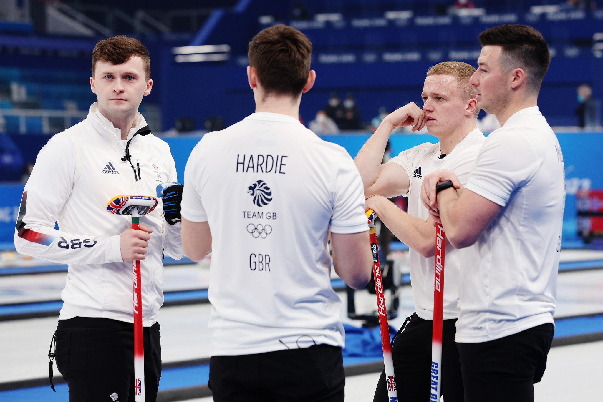 Britain's men's curling squad are aiming for a first Olympic gold medal since 1924 at Milan Cortina 2026 ©Getty Images