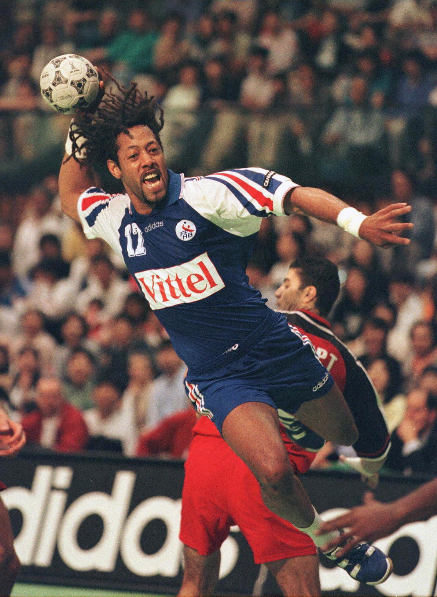 Jackson Richardson was one of France's best handball players and scored 775 goals for his country ©Getty Images 