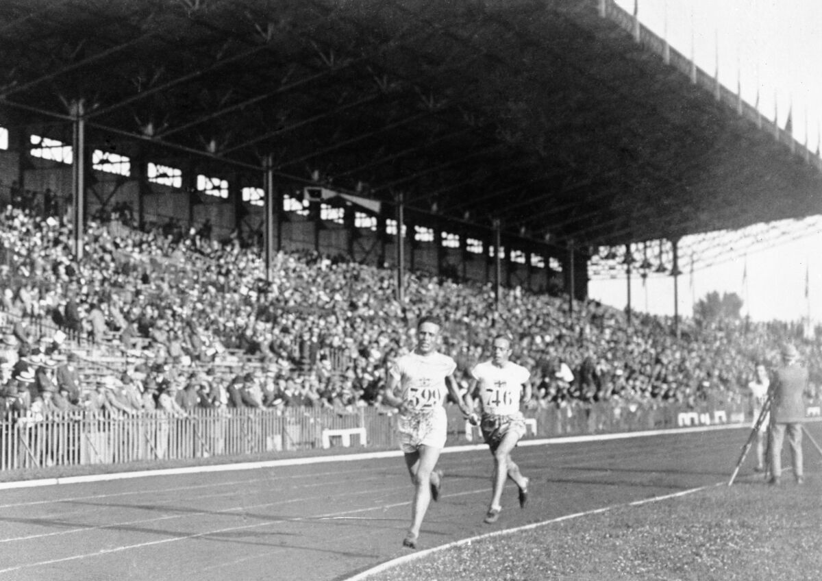 Finland's Paavo Nurmi was the biggest star of the 1924 Olympics with five gold medals Paavo ©Getty Images