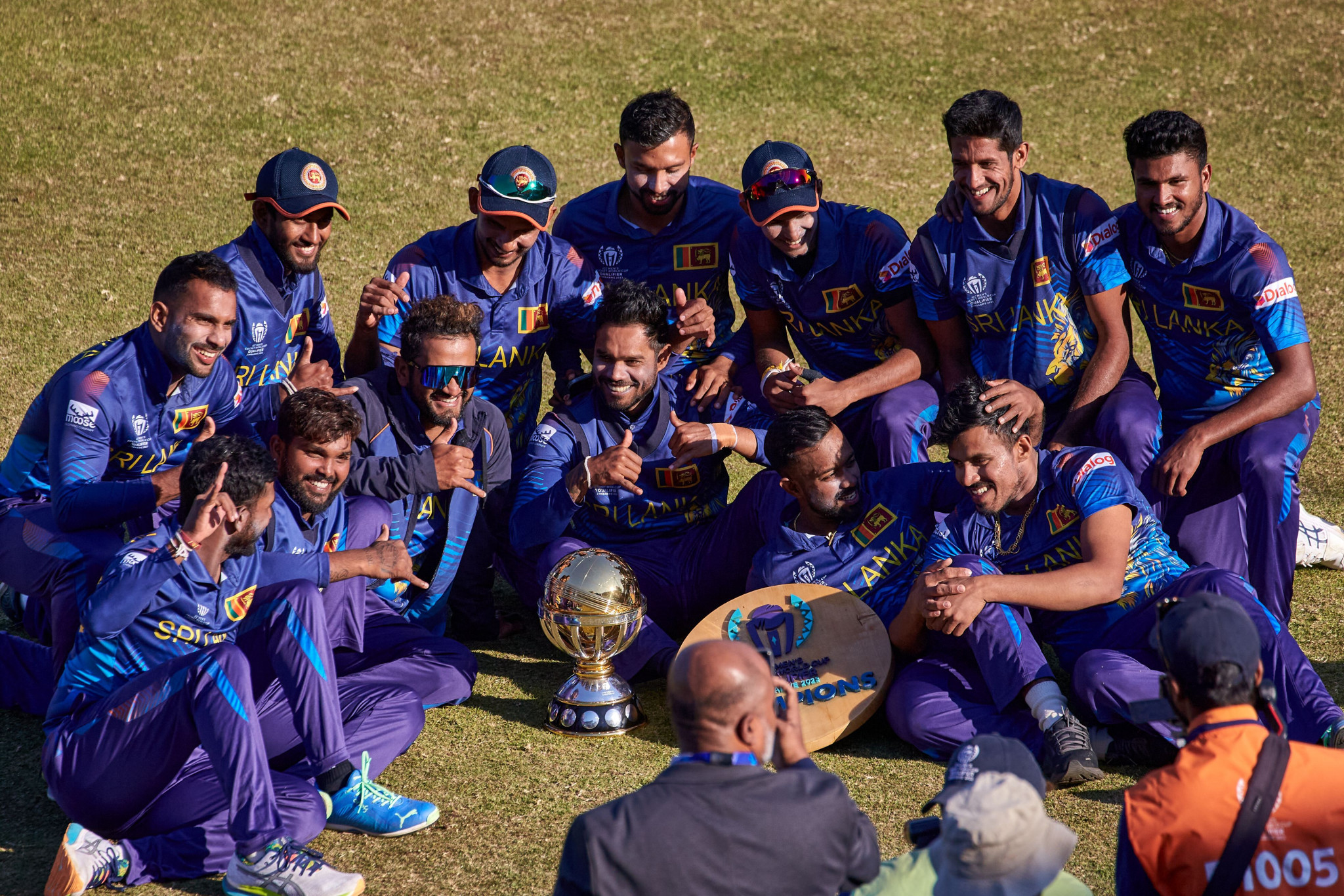 Sri Lanka won the ICC's World Cup qualifying tournament for the first time since 1979 ©Getty Images