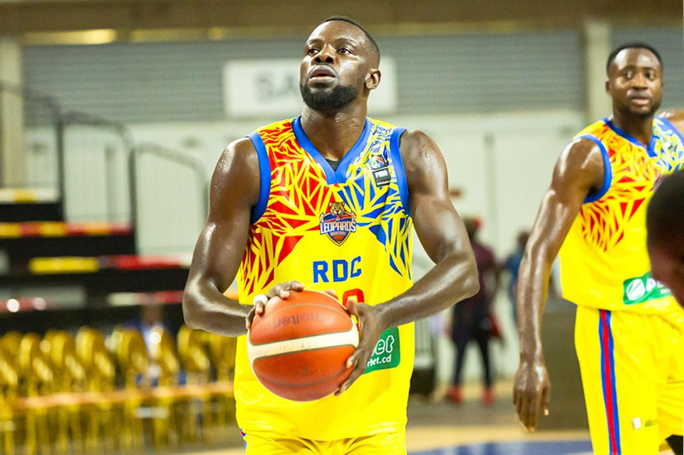 Evariste Shonganya starred for defending champions DR Congo as they topped Group D at the FIBA AfroCan ©fiba.basketball