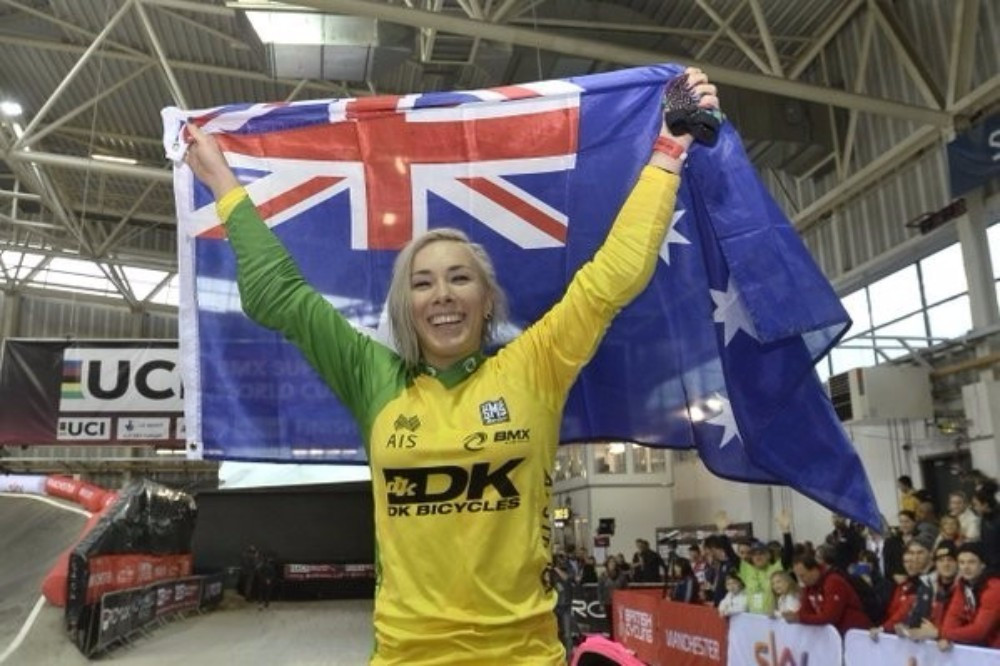 Australia's Caroline Buchanan has won the opening two World Cup events