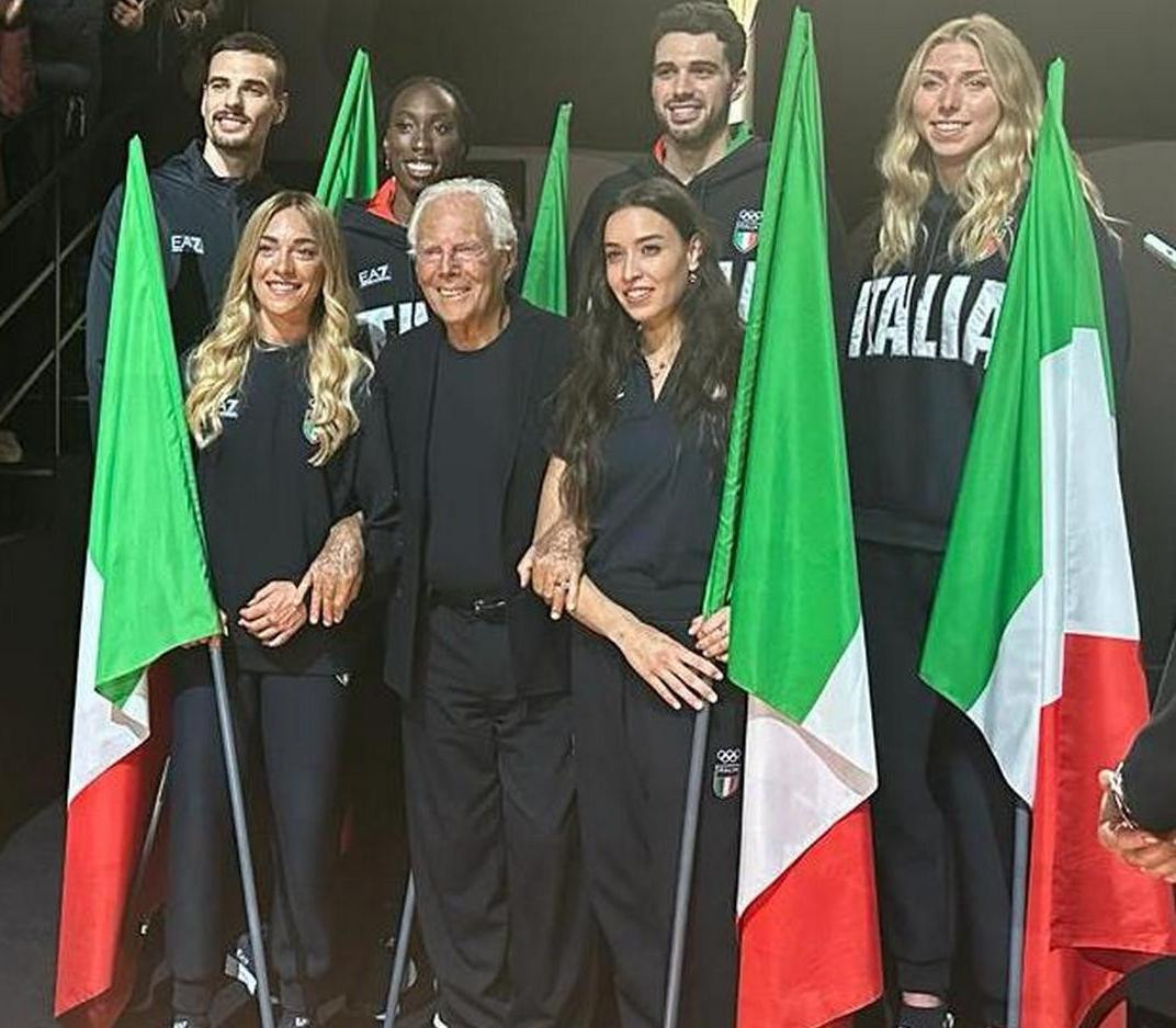Italy unveil national kit for Paris 2024 designed by Armani's EA7