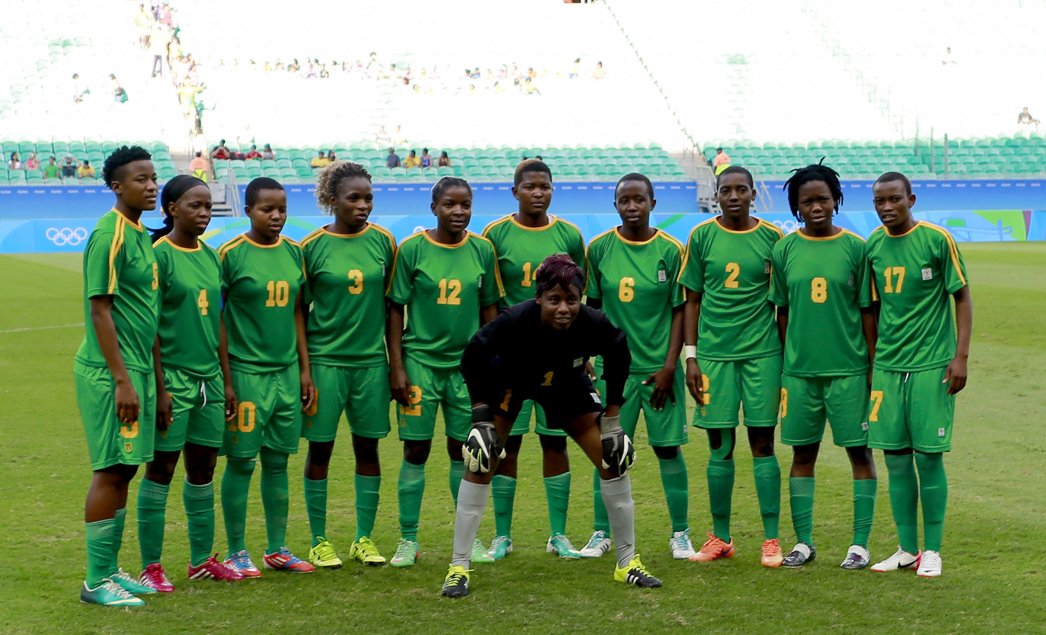 Zimbabwe's women qualified for the Rio 2016 Olympic football tournament ©Getty Images