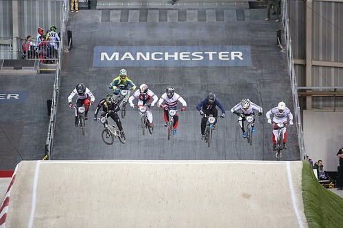 Phillips and Buchanan triumph again at Manchester round of UCI BMX Supercross World Cup