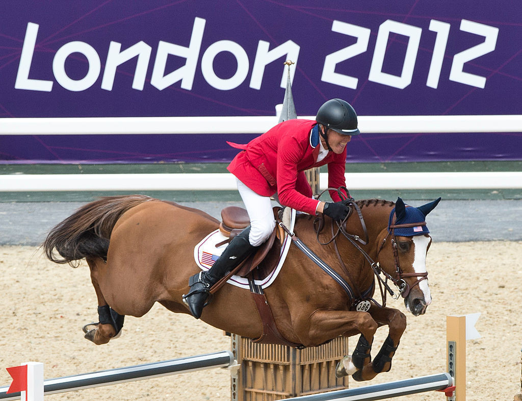 
Rich Fellers finished eighth on Flexible in the individual show jumping event at the London 2012 Olympics ©Getty Images