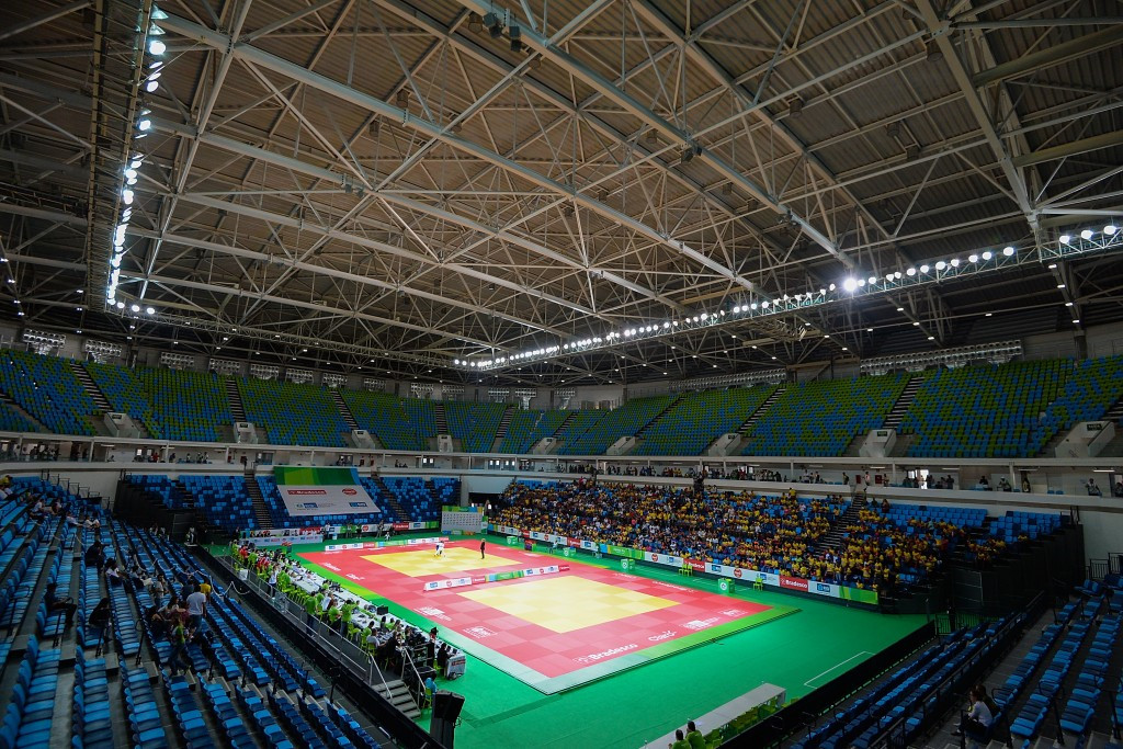 The judo test event for this year's Olympic Games took place at the Carioca 1 Arena ©Getty Images