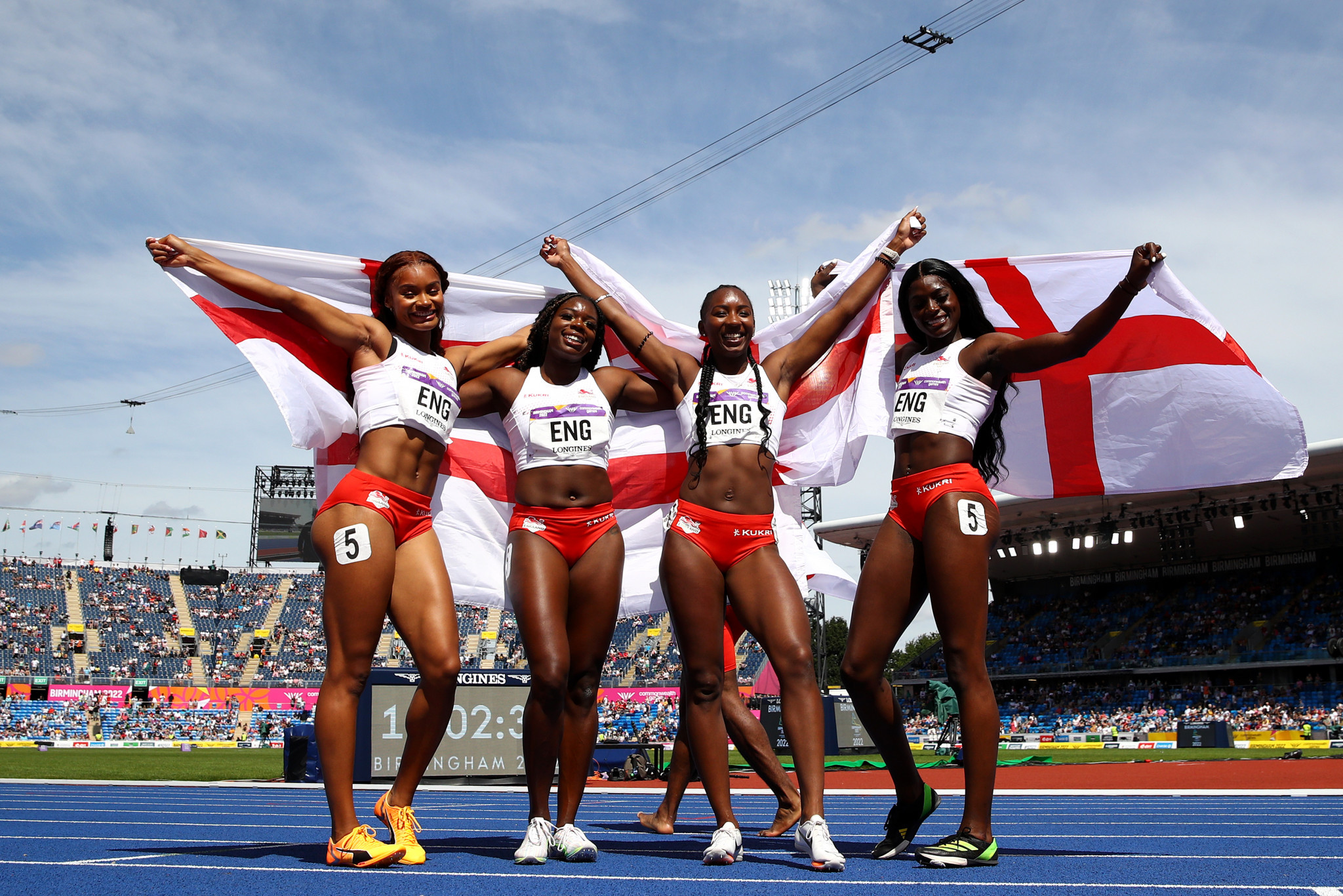 England win Birmingham 2022 women's 4x100m relay gold after Lucozade excuse by Nigerian sprinter rejected