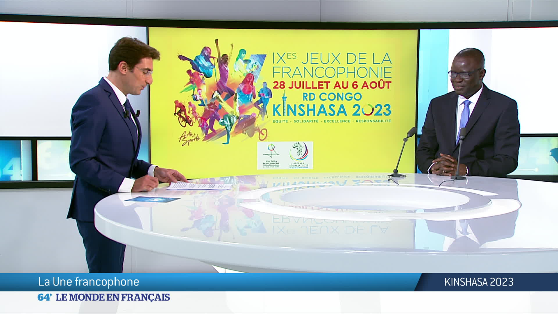 TV5MONDE plans to broadcast 60 hours of coverage from the Francophone Games in Kinshasa ©TV5MONDE