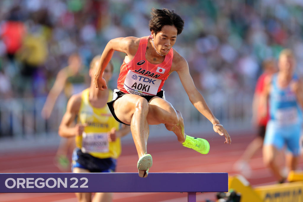 Ryoma Aoki was one of four Japanese gold medallists on day three of the Asian Athletics Championships in Bangkok, winning the men's 3,000m steeplechase ©Getty Images