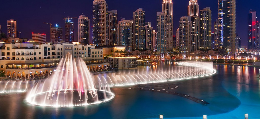The Dubai Fountain will add a touch of colour to the Dubai World Series Finals ©Getty Images