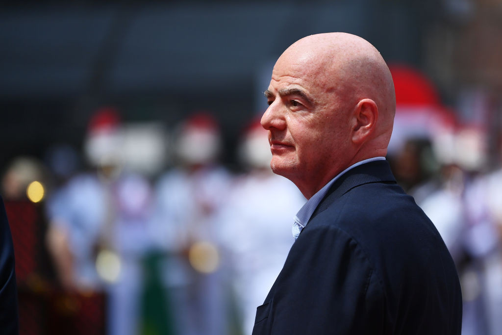FIFA President Gianni Infantino claims he is surprised by the impact that VAR has had on the sport ©Getty Images