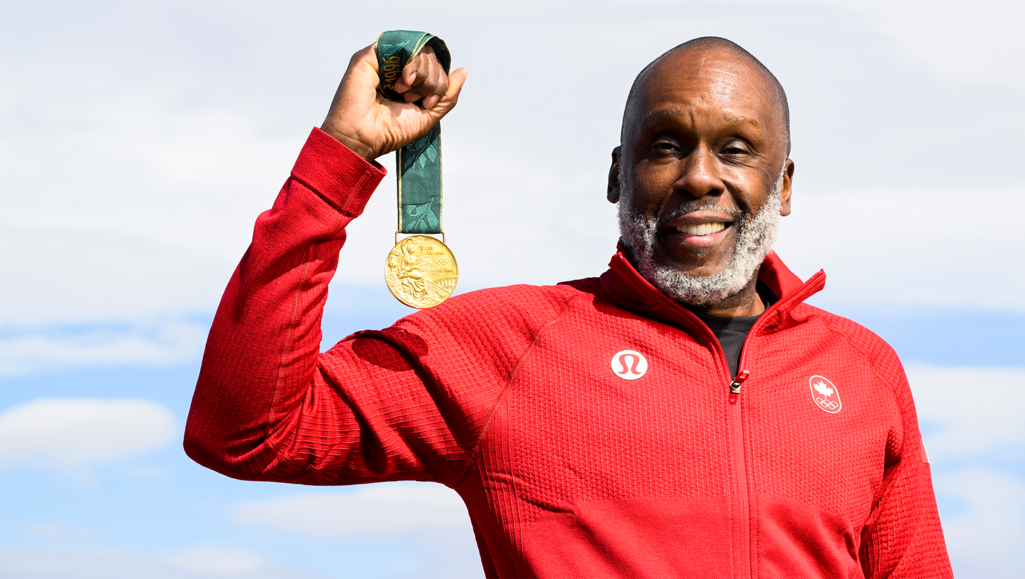Bruny Surin was a member of Canada's 4x100m relay team that won the Olympic gold medal at Atlanta and will be the country's Chef de Mission at Paris 2024 ©COF