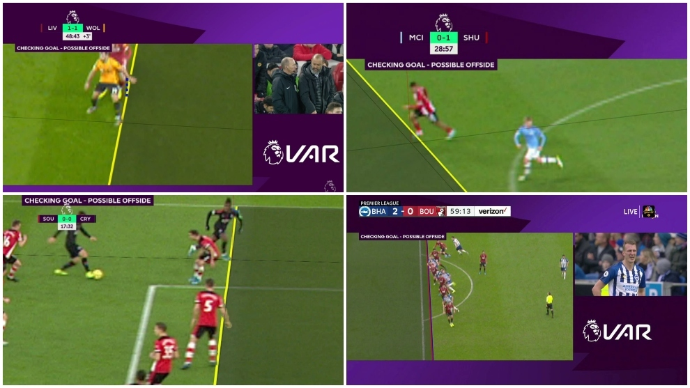 The Premier League in England has seen a number of VAR-related controversies ©Twitter