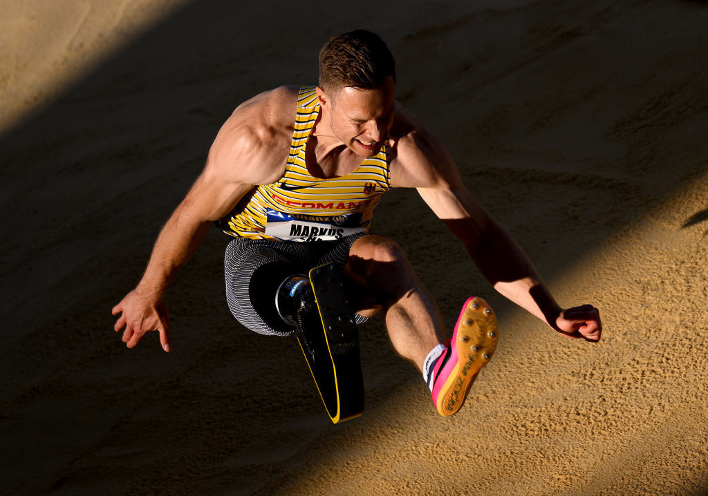 Germany’s Rehm wins sixth successive World Championships title in men’s T64 long jump