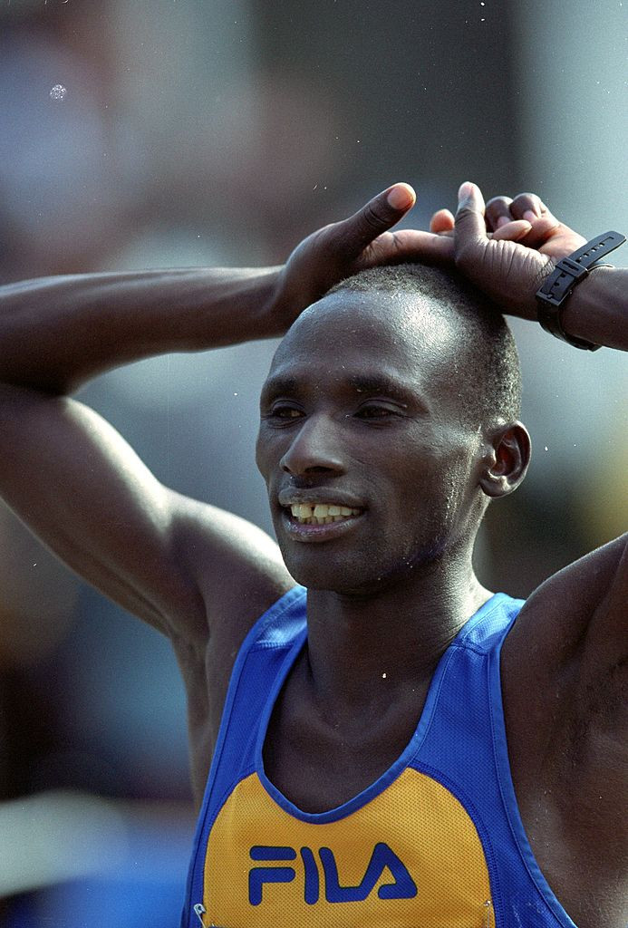 Jospeh Chebet had a best marathon time of 2 hours 07sec 37sec set when finishing second in the 1998 Boston Marathon ©Getty Images