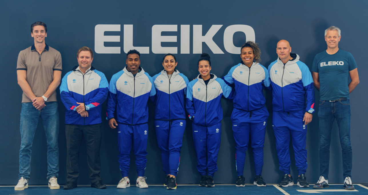A special training camp sponsored by Eleiko for the IWF Refugee Team was held recently in Halmstad in Sweden ©Eleiko