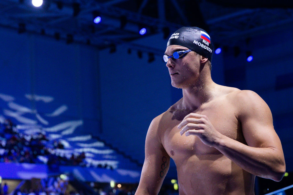 Home swimmer Vladimir Morozov was one of four Russian athletes who won four gold medals at the Kazan 2013 Summer World University Games ©Getty Images