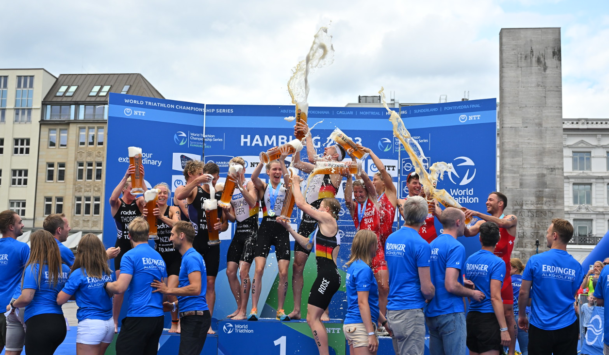 Germany seal Paris 2024 triathlon qualification after home relay win in Hamburg