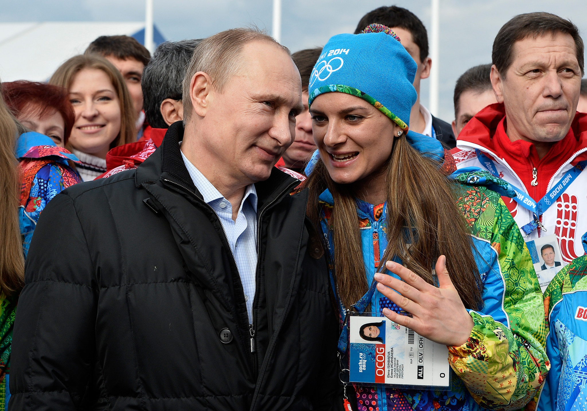 The IOC has completed an investigation into Yelena Isinbayeva, right, and concluded that she is fit to resume her role on the Athletes' Commission ©Getty Images