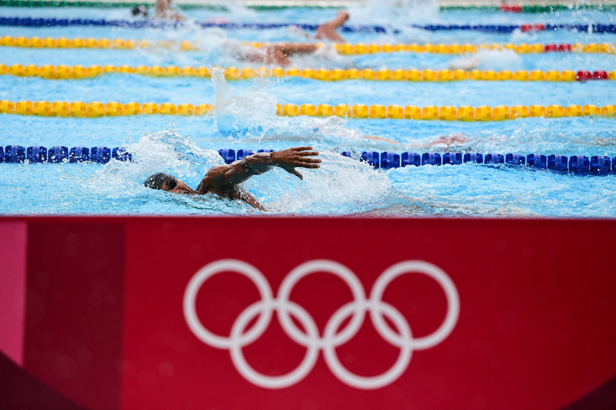 American swimmer Austin Levingston said that allegations of child sexual abuse in 2018 dashed his chances of qualifying for Tokyo 2020 ©Getty Images