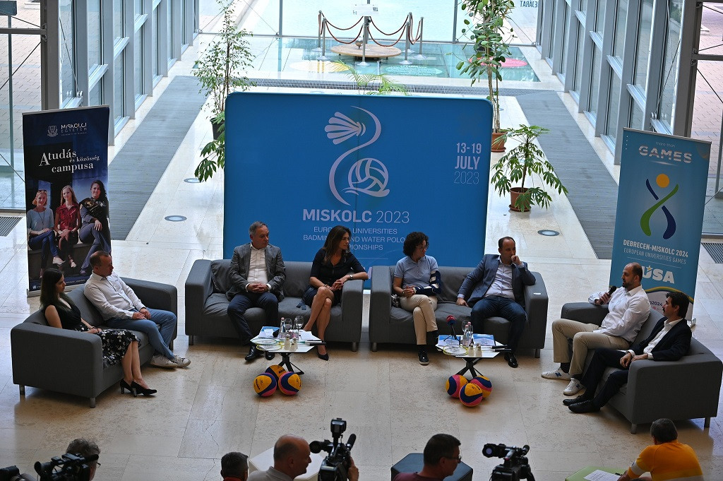 Debrecen and Miskolc are also hosting two European Universities Championships this year prior to the Games in 2024 ©EUSA