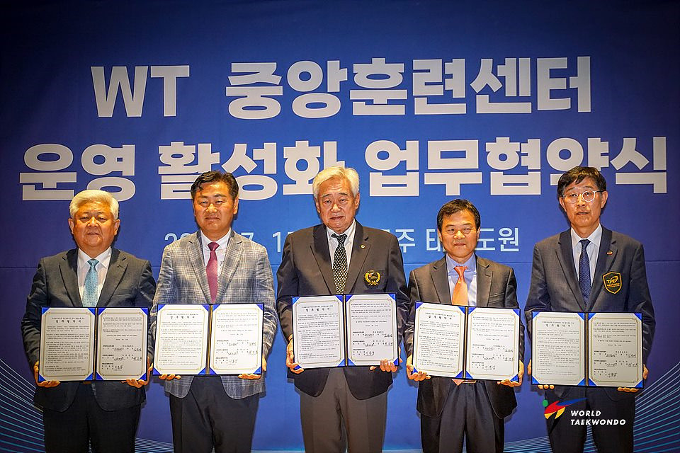 World Taekwondo Central Training Centre to receive external funding after MoU