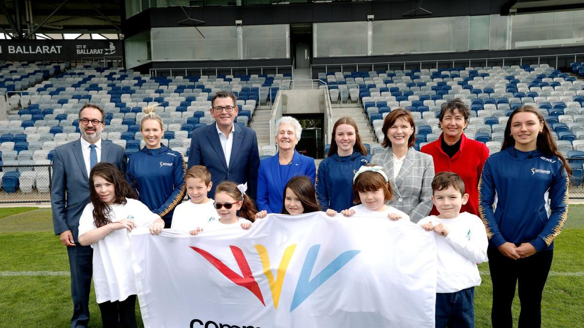 Victoria had been awarded the Commonwealth Games in a special ceremony in April 2022 attended by State Premier Dan Andrews and CGF President Dame Louise Martin ©Victoria Government