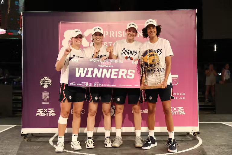 Americans repeat World Cup 3x3 basketball victory with Women's Series win over France