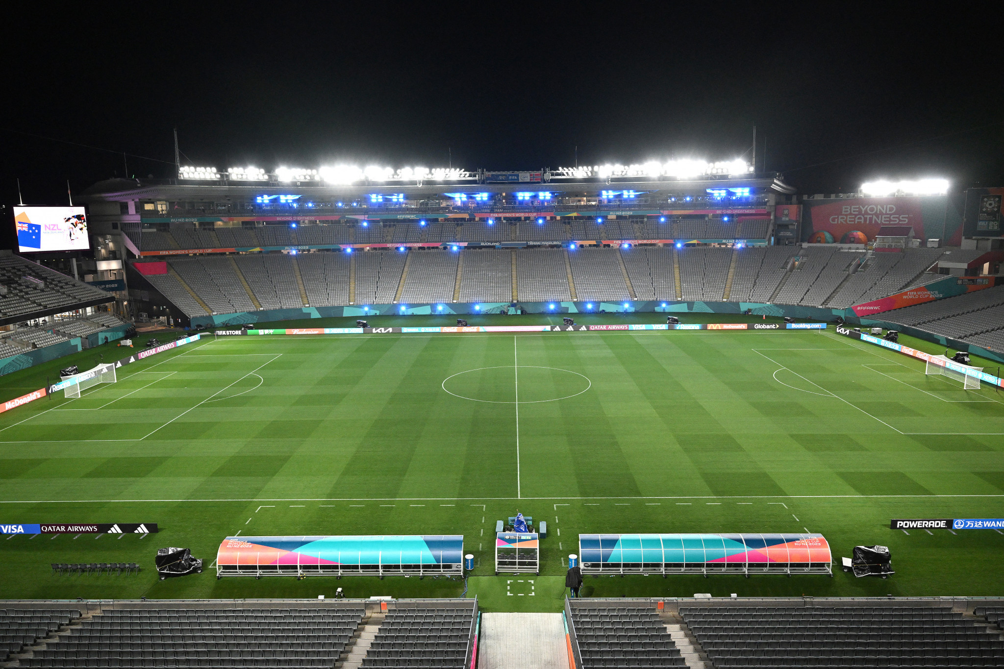 Tomorrow Auckland's Eden Park is set to host the opening match of this year's Women's World Cup between co-hosts New Zealand and Norway ©Getty Images