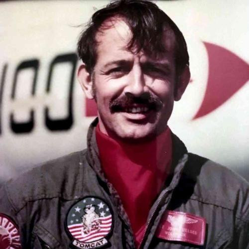 John Uelses served as a fighter pilot after giving up athletics ©Elyssa Robertson